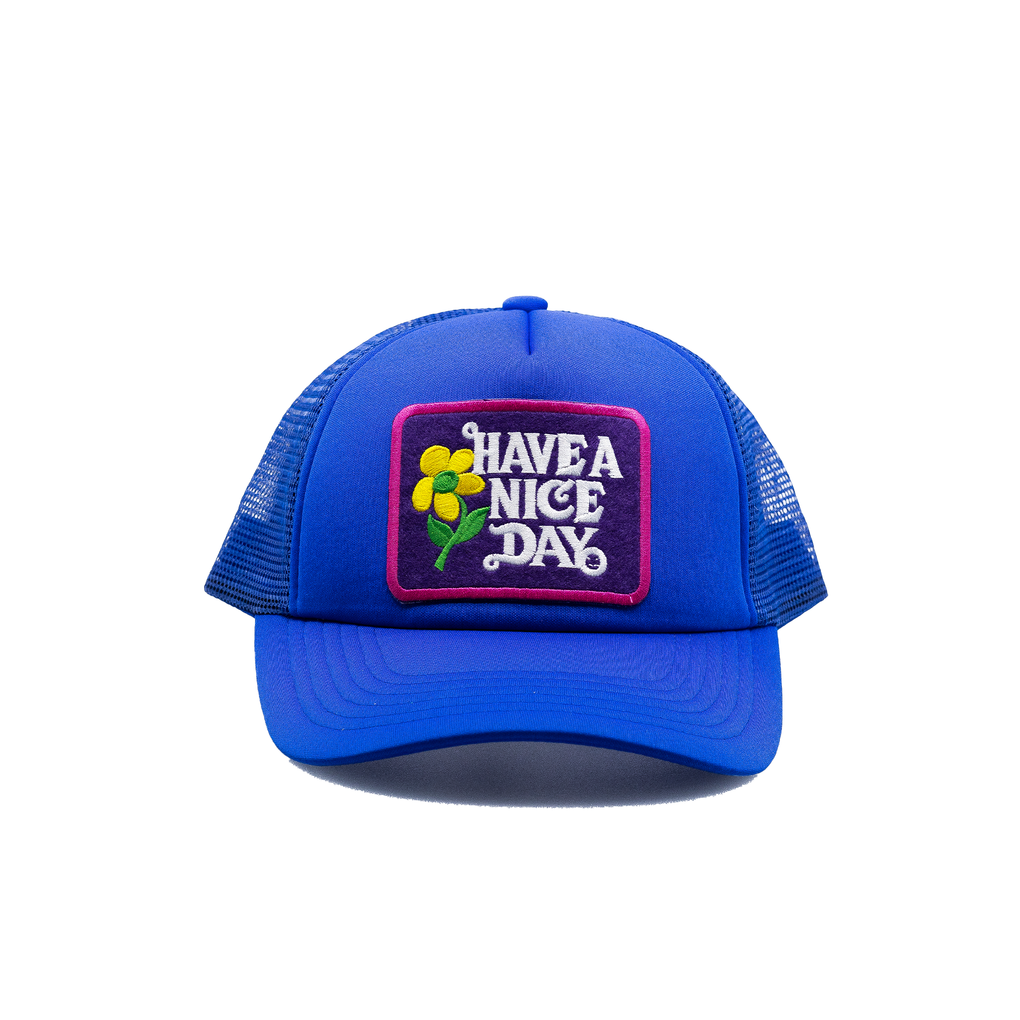 Have a Nice Day Style 5 Blue Trucker Hat