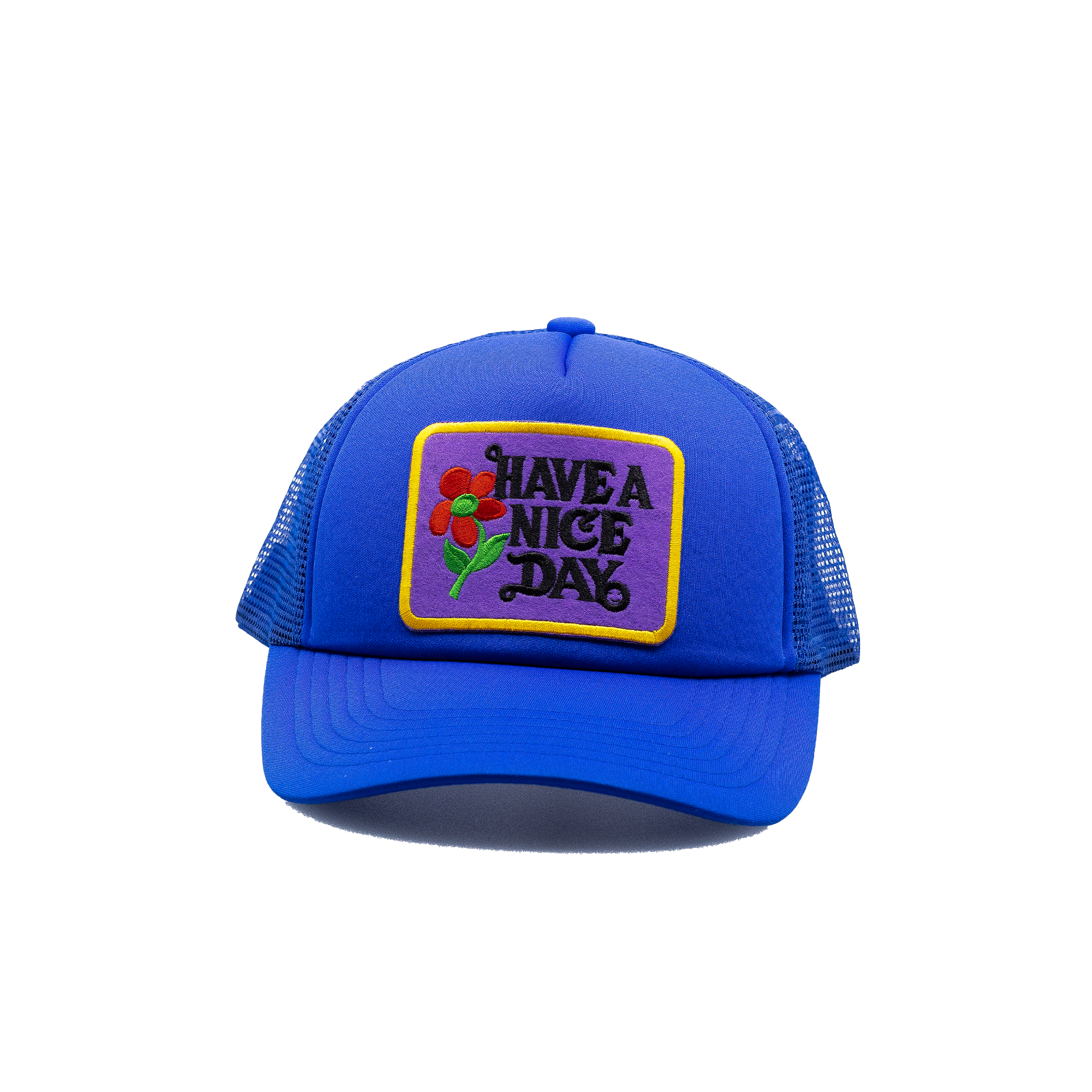 Have a Nice Day Style 1 Blue Trucker Hat