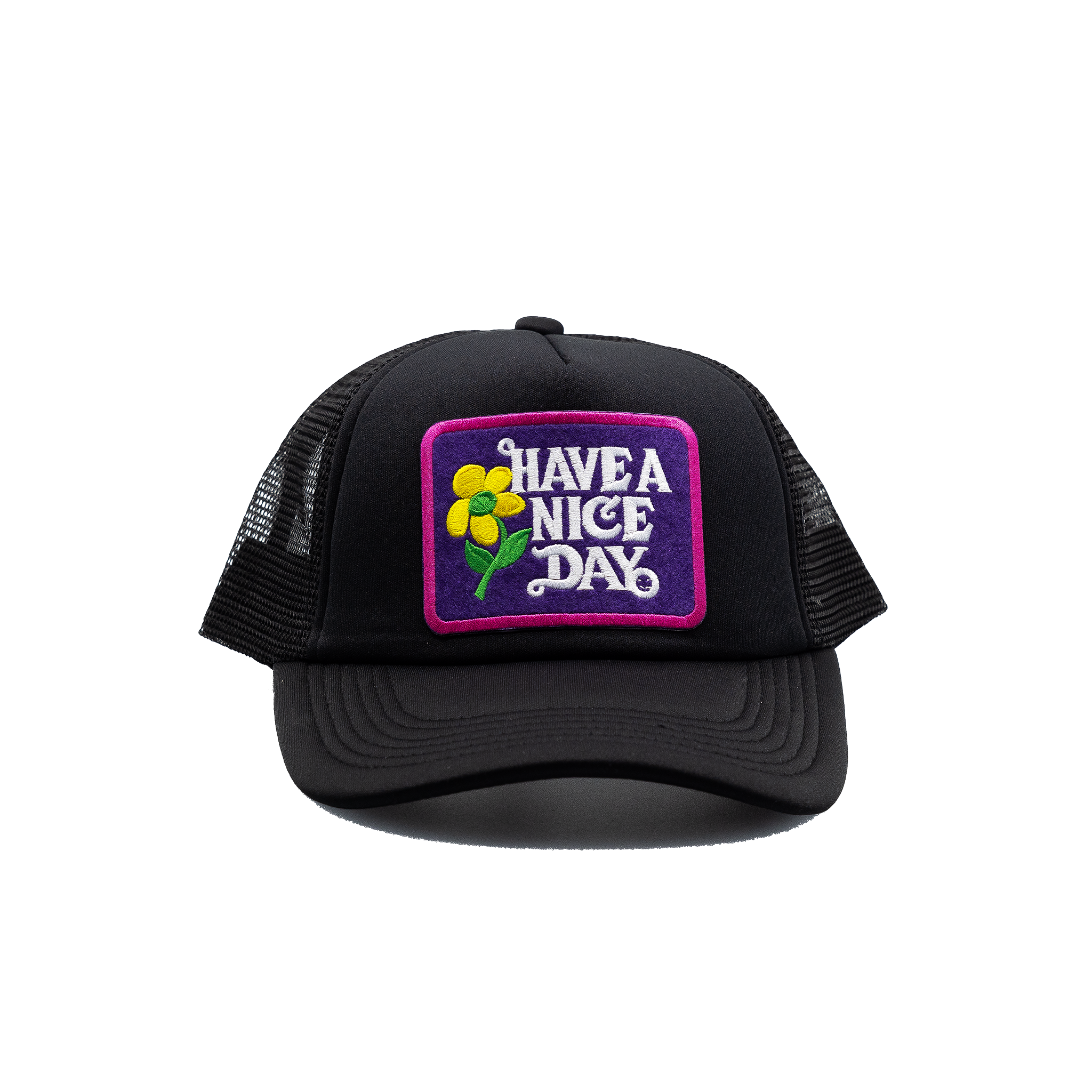 Have Nice Day Style 5 Black Trucker Hat