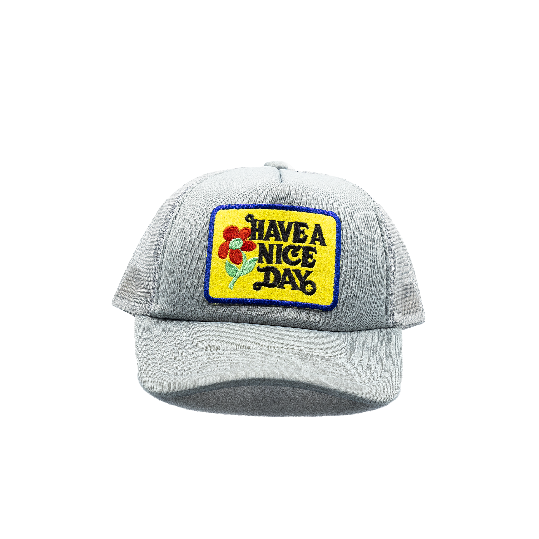 Have a Nice Day Style 2 Gray Trucker Hat