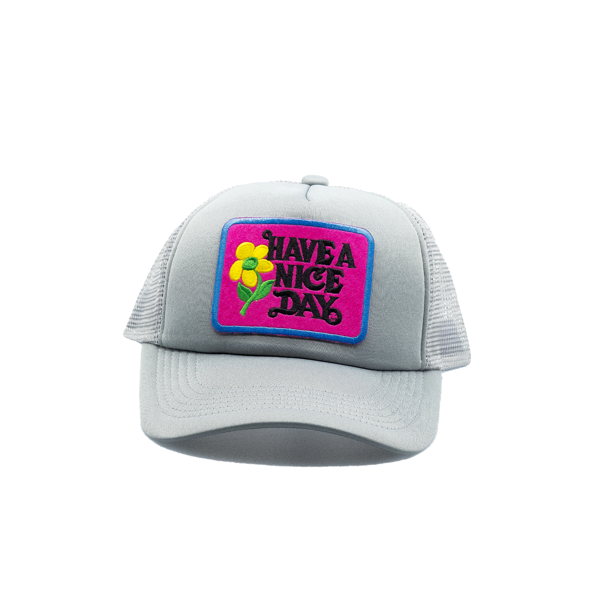 Have a Nice Day Style 3 Gray Trucker Hat