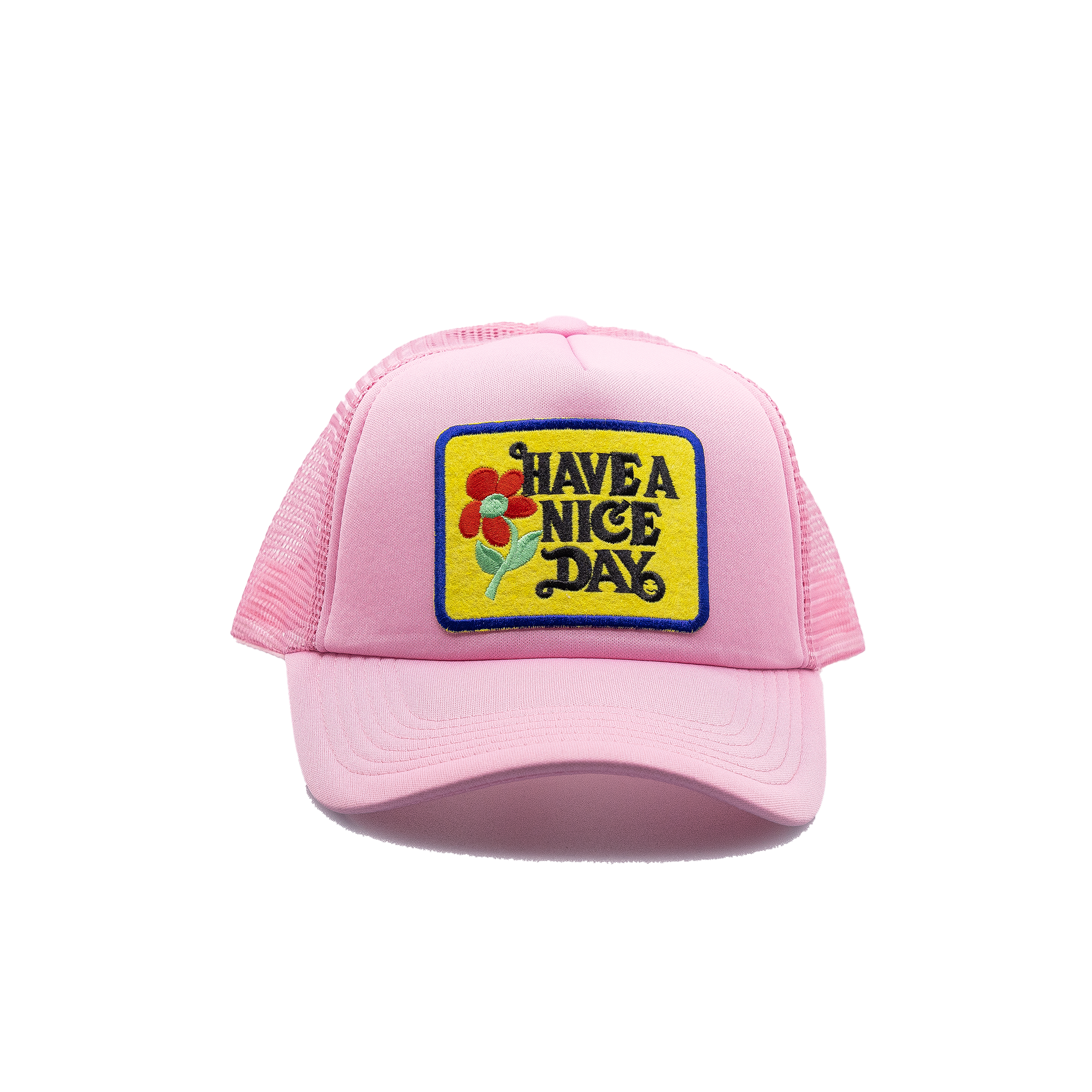 Have a Nice Day Style 2 Pink Trucker Hat